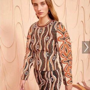 Illa Johnson Nali blouse in hematite